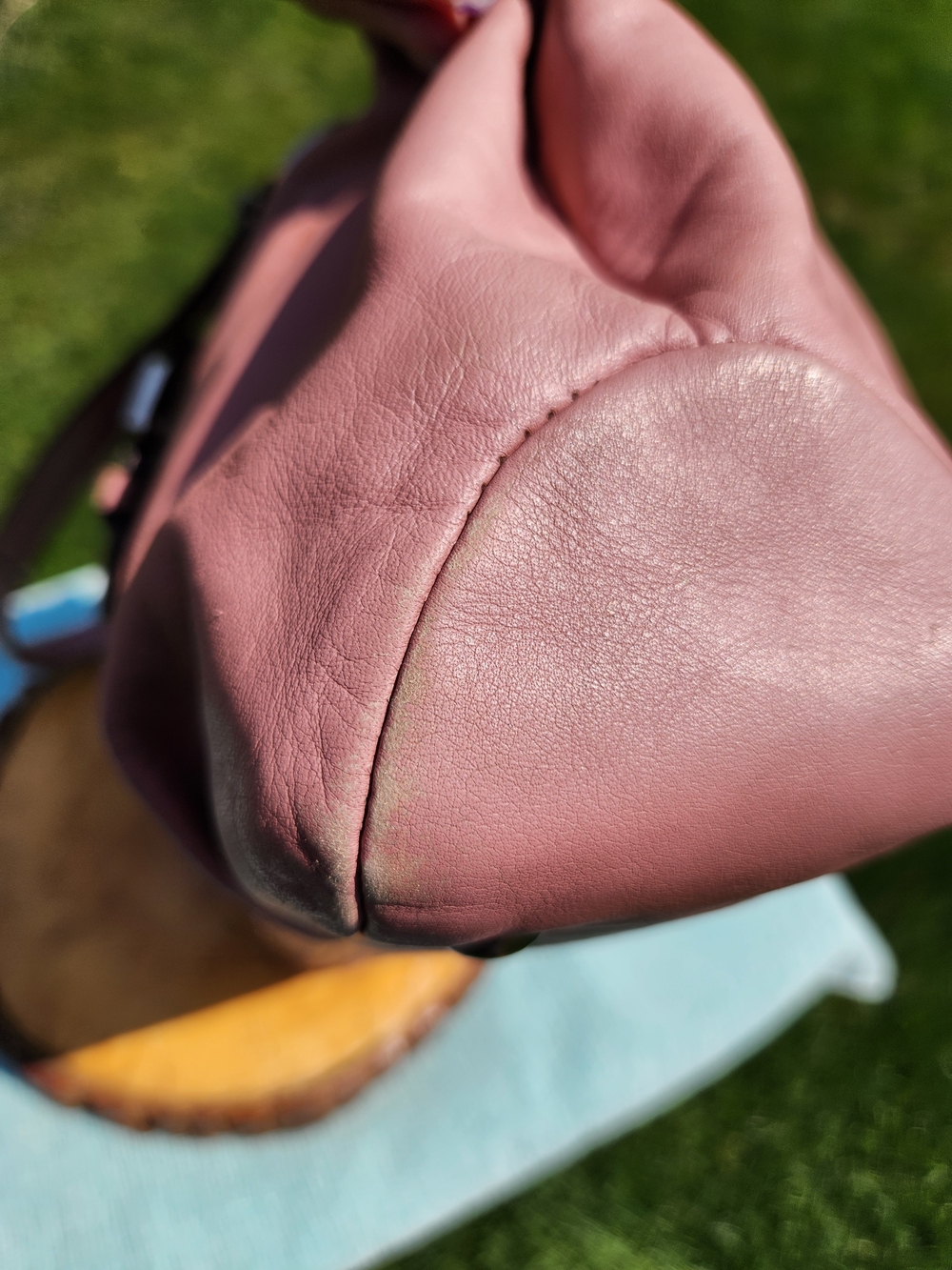 Coach Soho Leather East/West Tote In Pink - Picture 3 of 16